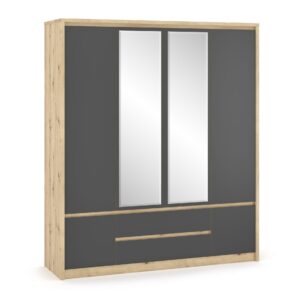 Шафа Домініка 4 дверна 1860х2160х55 мм