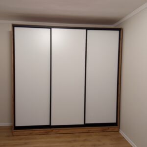 Шафа купе 2400х2400х600 мм дуб апалачі/німфея альба