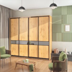 Шафа купе 2500х2400х600 мм